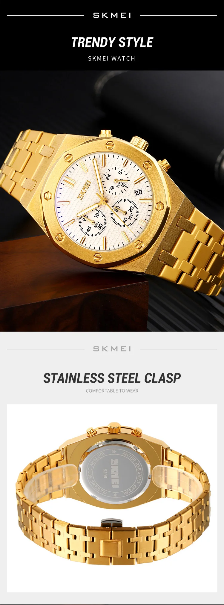 SKMEI 9296 Watch For Men description image 6