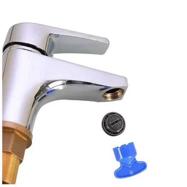 5 ชิ้นพลาสติกก๊อกน้ํา Aerator เปลี่ยนเครื่องมือ Spanner สําหรับ Aerator ประแจสุขภัณฑ์ก๊อกน้ํา Inflator กรองเครื่องมือ 3