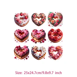 Colorful Donut Iron - On Transfer for DIY Clothing & Accessories (TH708 - 10)