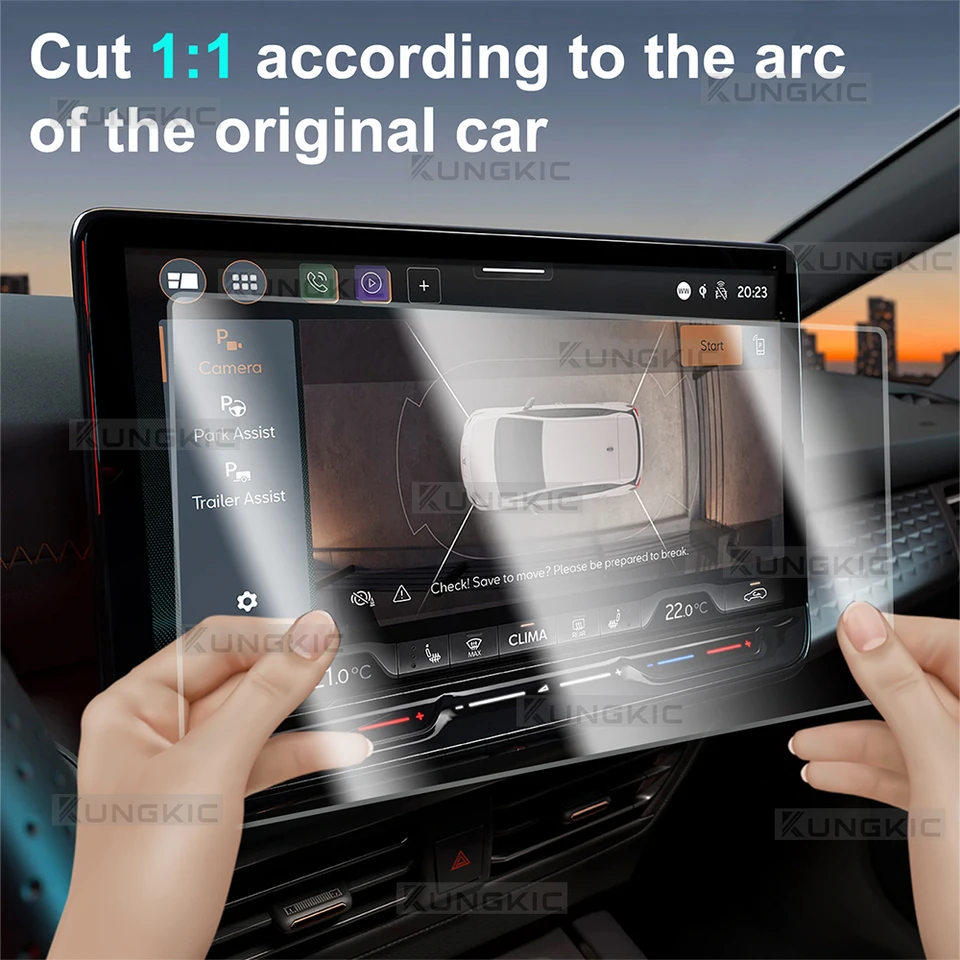 BROTECT Antireflecterende Beschermfolie Voor Cupra Formentor 2020 2022 Infotainment System 12 Anti Glare Screen Protector Mat Ontspiegelend 782551878