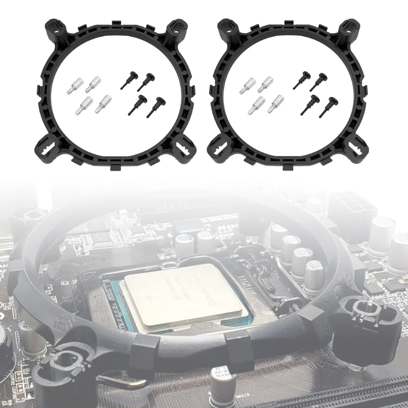 Desktop CPU 1700 Socket Mount Cooler Fan Heatsink Bracket for Intel12th LGA 775/1156/1155/1150 115X 1200