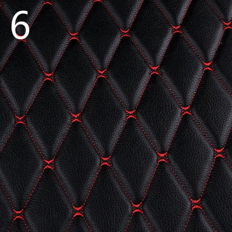 Luxurious Quilted Faux Leather Fabric for Interior Décor and Upholstery