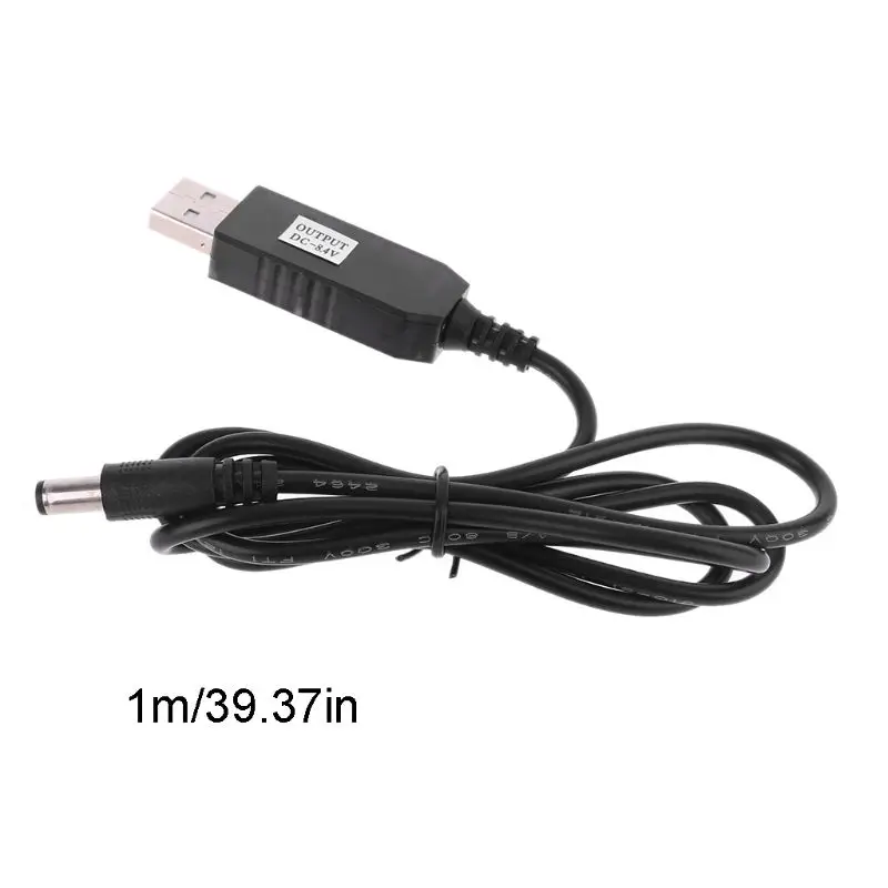 USB 5V to 4.2V 8.4V 12.6V 5.5x2.1mm Line Converter Power Charging Cable for 18650 Lithium Battery Pack power supply adapter