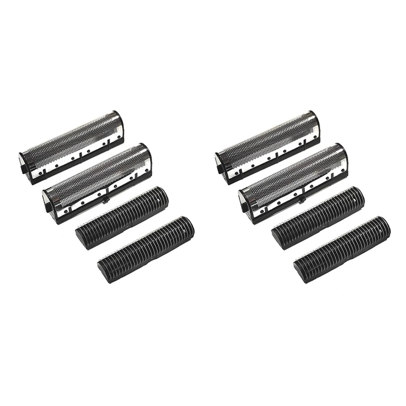 

2X Shaver Replacement Cutter Net+Cutter Head For Andis 17150 17200 Washable 3D Intelligent Floating Shaving Blade Silver