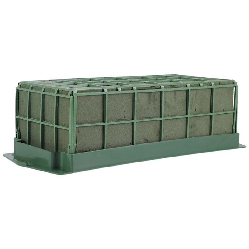 1 Pcs Floral Foam Cage Flower Holder With Floral Foam For Flowers Cage Bowl For Table Centerpiece Arrangement