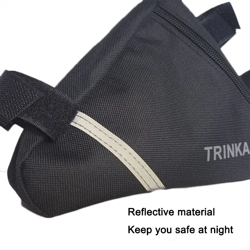 Bicycle Bag Triangle Front Frame Handlebar Waterproof Cycling Bike Parts