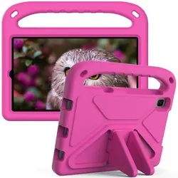 Durable Kids EVA Protective Case for 8 inch Tablets - Shockproof and Child-Friendly Design (Pink)