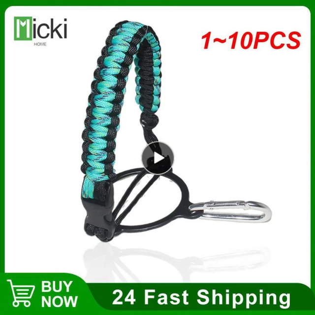 Iron Aflask Paracord Handle - Fits Wide Mouth Water Bottles