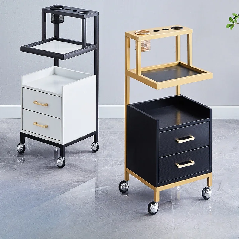 

Hair Tool Salon Trolley Utility Makeup Barber Rolling Salon Trolley Medical Cleaning Carrito Auxiliar Salon Furniture BL50SF