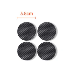Self - Adhesive Felt Furniture Leg Protectors - Anti - Slip, Anti - Scratch, Noise - Reducing Pads (5mm Thick) - 40pcs (Round)
