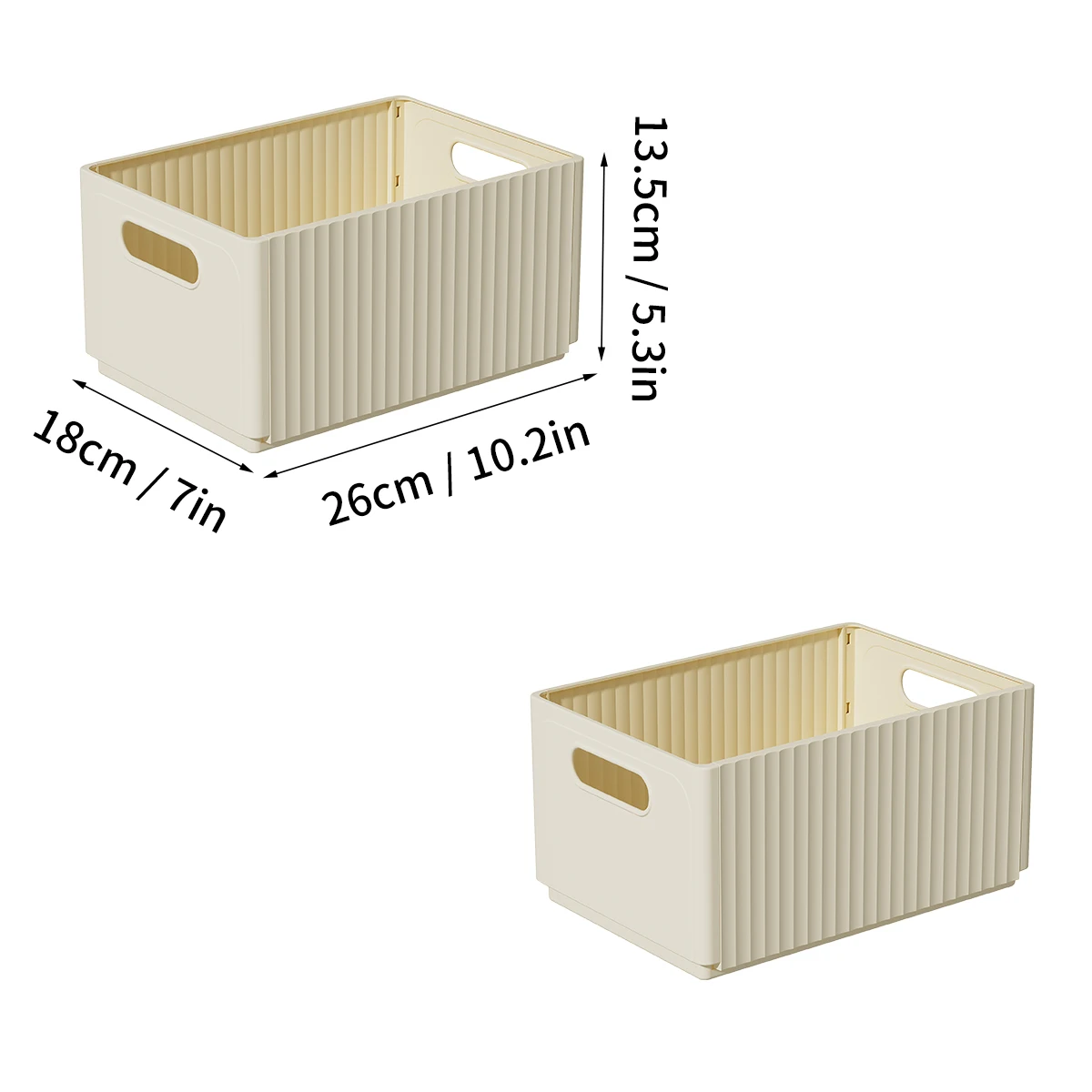 Beige M 2pcs