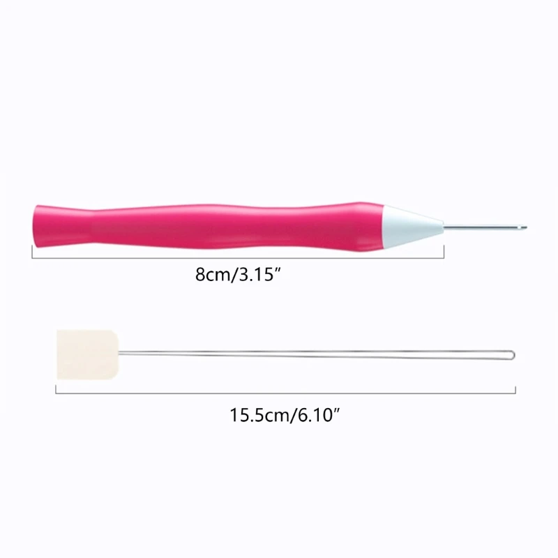 Rug Yarn Needle Embroidery Pen Hooking Threader Needle Embroidery Craft Tools