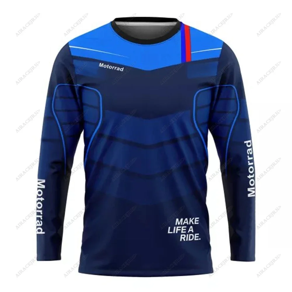 For BMW Motorrad R1250GS/R1200GS/ F850GS Long T-Shirt Touring Motorcycle Racing ADVENTURE Jerseys t shirts,racing sportswear,men sports tops