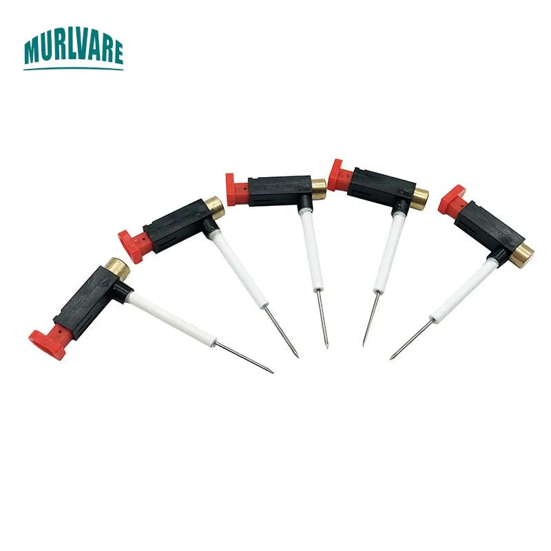 5Pcs Bbq Forno A Cassetta Forno A Gas Bruciatore A Gas 37*8*8Mm Lunghezza Totale 68.2Mm Accenditore Piezoelettrico Elettronico