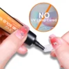 Quick-Dry Nail Glue，Semi solid Super Strong Adhesive For Press-On Nails，Rhinestones，Acrylic Nails，Fake Nail，No need UV/LED Cured 3