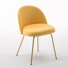  Modern Minimalist Cosmetic Chair Net Red Chair Backrest Girl Lovely Bedroom Nordic Dressing Table Makeup Stool 