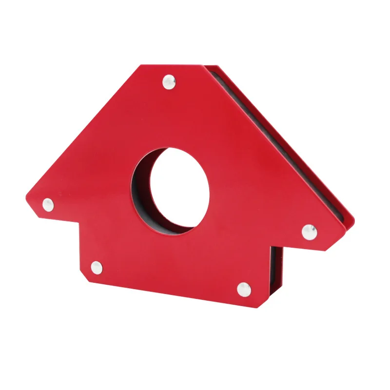 Mini 9LBS Welding Magnetic Holder Strong Magnet 3 Angle Arrow Welder Positioner Multi-angle Power Soldering Locator Tool 1Pcs magnetic welding holders magnetic welding fixer