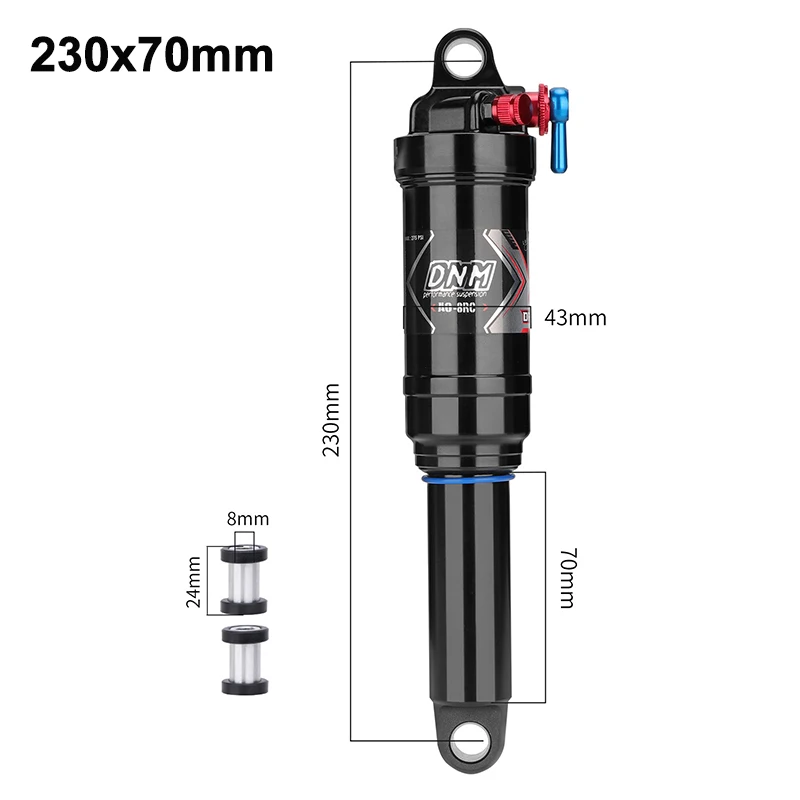リアサスペンション　DNM　AO-25AR　エアサス　160mm DNM Suspension Technology.