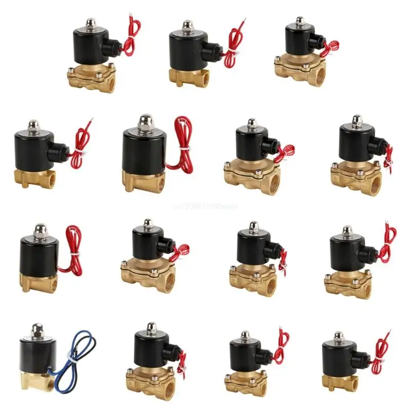 

Solenoid DN8/10/15/20/25 Normally Closed Pneumatic for Water Oil Air Gas Dropship