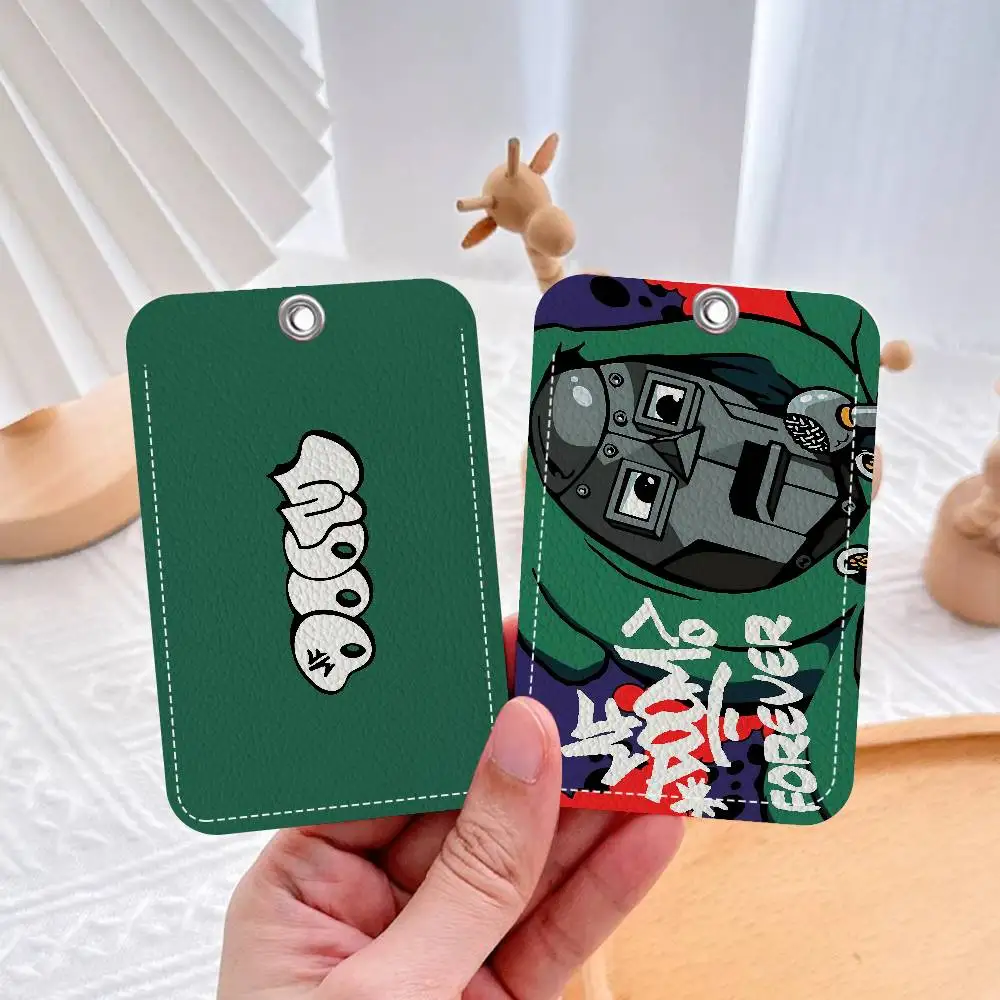 Mf Key Chain M-MF DOOM Keychain With Access Card Holder, Bus Pass & Meal Card ID ...