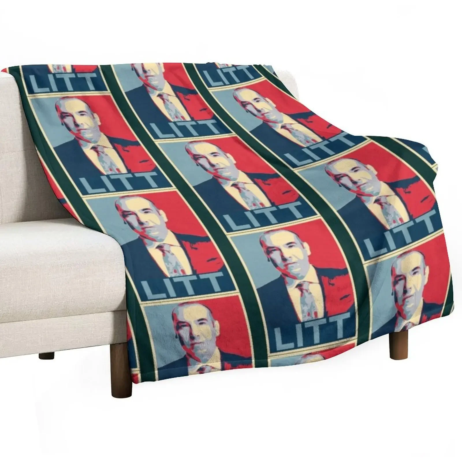 

Louis Litt vintage art Throw Blanket Luxury Thicken For Decorative Sofa valentine gift ideas Blankets