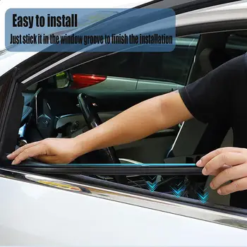 Universal Car Side Window Wiper Accessories Windows Cleaning Tool For Cars Water Mist Removal Wipers Blade