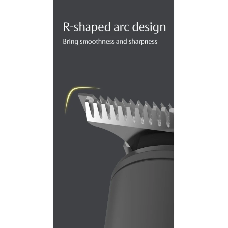 

R9UD Cordless Electric Hair Clipper Rechargeable Hair Trimmer High-quality Steel Blade Men Hair Cutting Barber Machine
