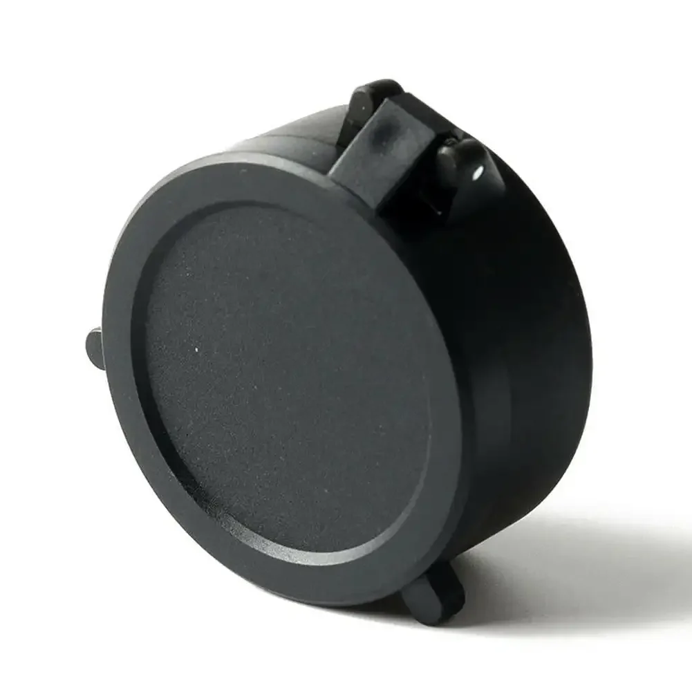 Transparent Airsoft Hunting Rifle Scope Lens Cover Flip Up Quick Spring Protection Cap 30mm-69mm