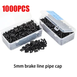 Premium Bicycle Cable End Caps and Ferrules - 1000 Pack (5mm 1000PCS)