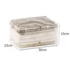 Storage Box Large Capacity Space-saving Foldable Clear Sweater Storage Bag PEVA Waterproof Bed Sheet Organizer Storage Pouch 6