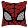 Black White Cool Pillow Covers Sofa Decorative Home HOT Marvels Spiders Man Double-sided Printing Short Plush Cute Cushion Cover 5