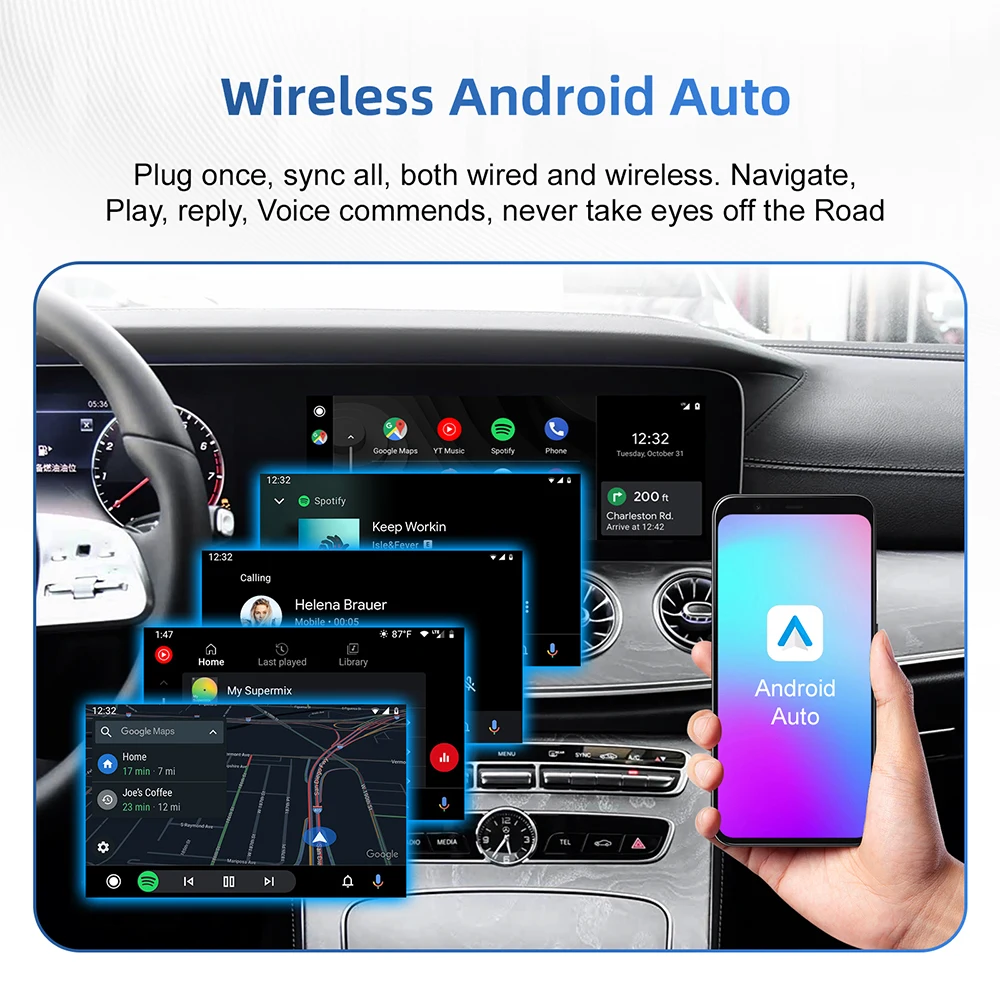 Mercedes-Benz CarPlay Android Auto Media Box Image 6