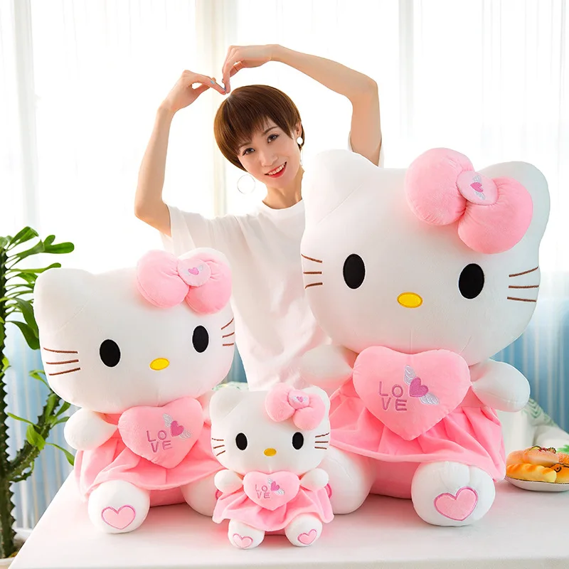 ハローキティ ぬいぐるみ ピンクドレス SANRIO ピンクドレス 動く ごきげんハローキティ ぬいぐるみ