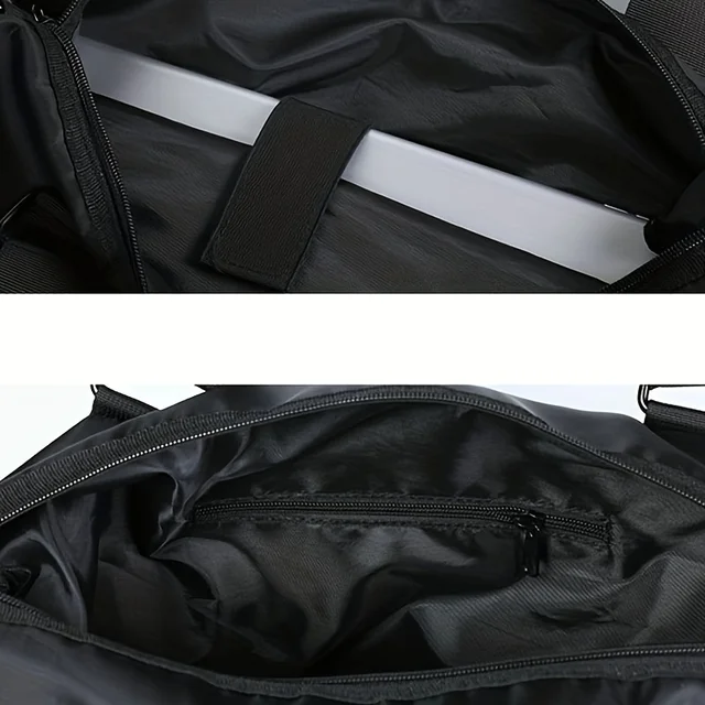 Hand-held travel bag men business travel large capacity duffel bag short distance lightweight casual shoulder bag 4