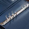 Moterm Personal/ PW Size Metal Spiral Rings Binder Clip With 2 Pairs of Screw For Diary Notebook Planner Binder Clip File Folder 4