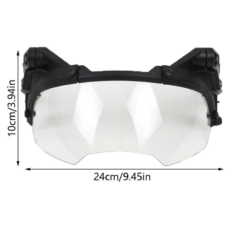 

Adjustable Tactical Helmet Flip Goggles Airsoft Paintball FAST Helmet Windproof Anti Fog CS Wargame Protection Goggles