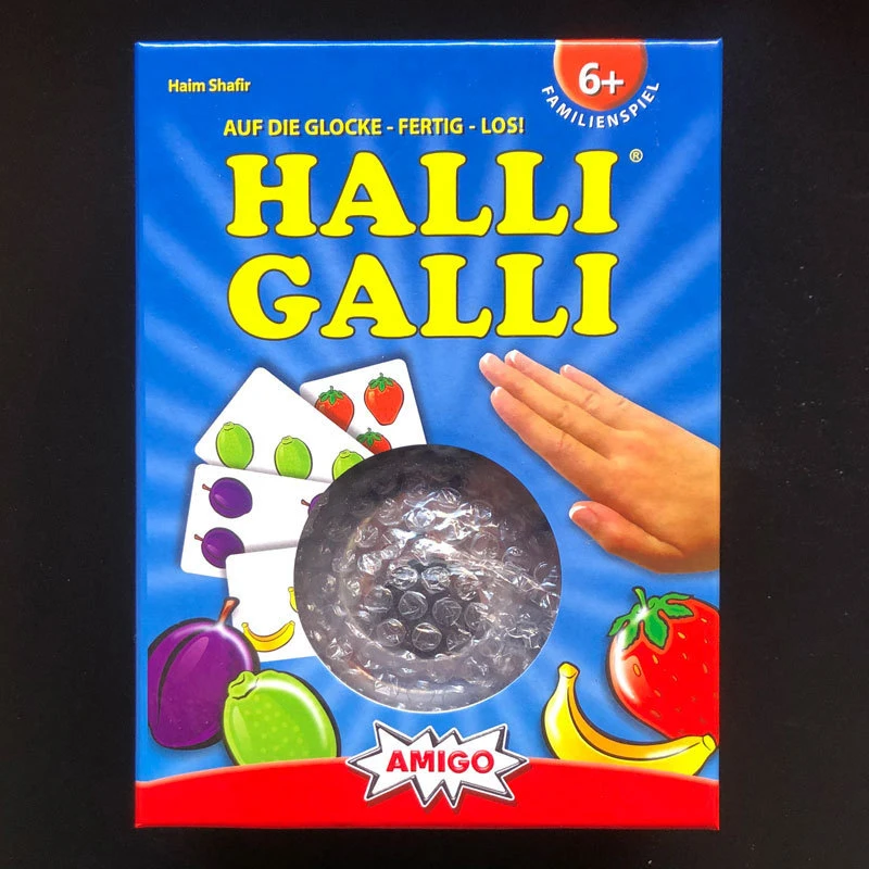 JETTINGBUY Full English Halli Galli Board Game Trading Skill Famaliy Party  Game 