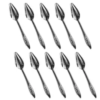 Bird Feeder Spoons 10Pcs Medicine Spoons Hand Feeding Spoon For Peony Metal Bird Milk Spoons Hand Feeding Spoon For Budgies 1