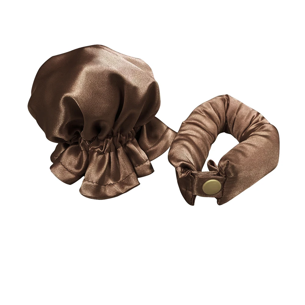 Heatless Curling Rollers - Soft Silk Hair Styling Tools for Effortless Waves and Curls