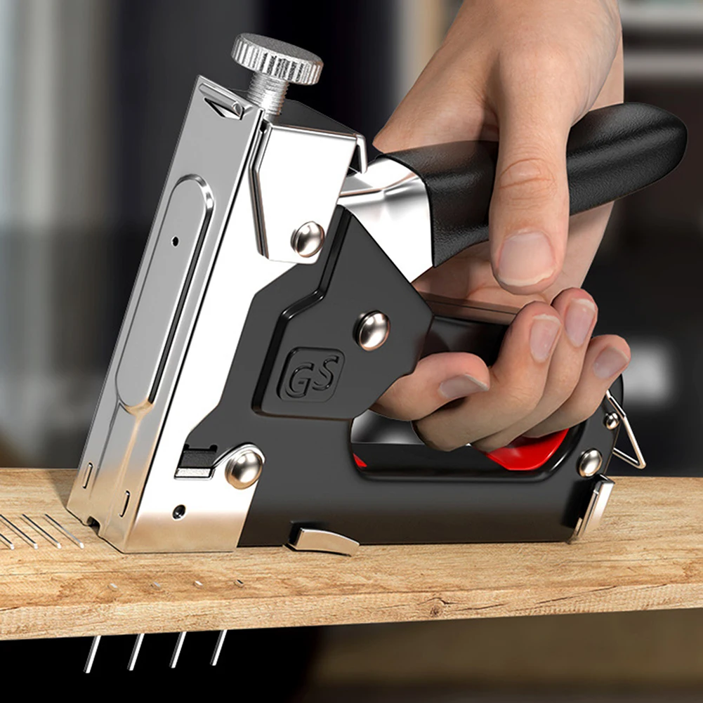 Manual Upholsterys Staple Machine Multifunctional 4 In 1 Portable Nailer Fast Nailing Handheld Nailer Tool For Woodworking 4