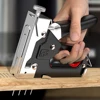 Manual Upholsterys Staple Machine Multifunctional 4 In 1 Portable Nailer Fast Nailing Handheld Nailer Tool For Woodworking 4