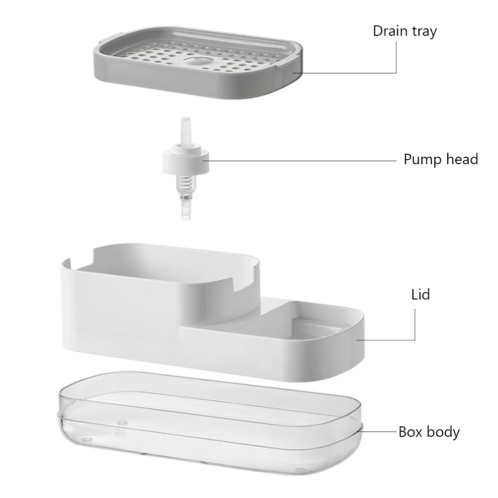 Soap Dispenser Soap Liquid Box Pressing Soap Liquid Box Automatic Manual Soap Dispenser