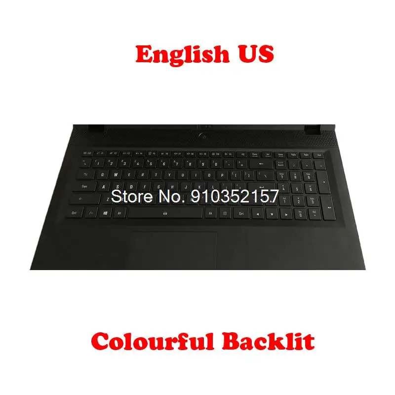 

Английская клавиатура с подсветкой для Gigabyte V184945AS2 US 27703-US5XA-S11S V184945ES1 27703-UINR7-S11S V184945AK5 GR 27703-GR5XA-S14S
