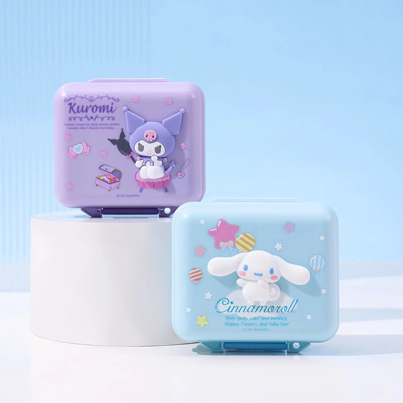 

Kawaii Sanrio Anime Kuromi Dispenser Box Cute Cartoon Girly Heart Cinnamoroll Storage Box Girly Heart Toys for Girls