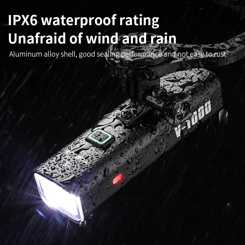 TOSUOD RH-0008 Bicycle Light 1500LM LED Front Headlight Quick Release - Image 4