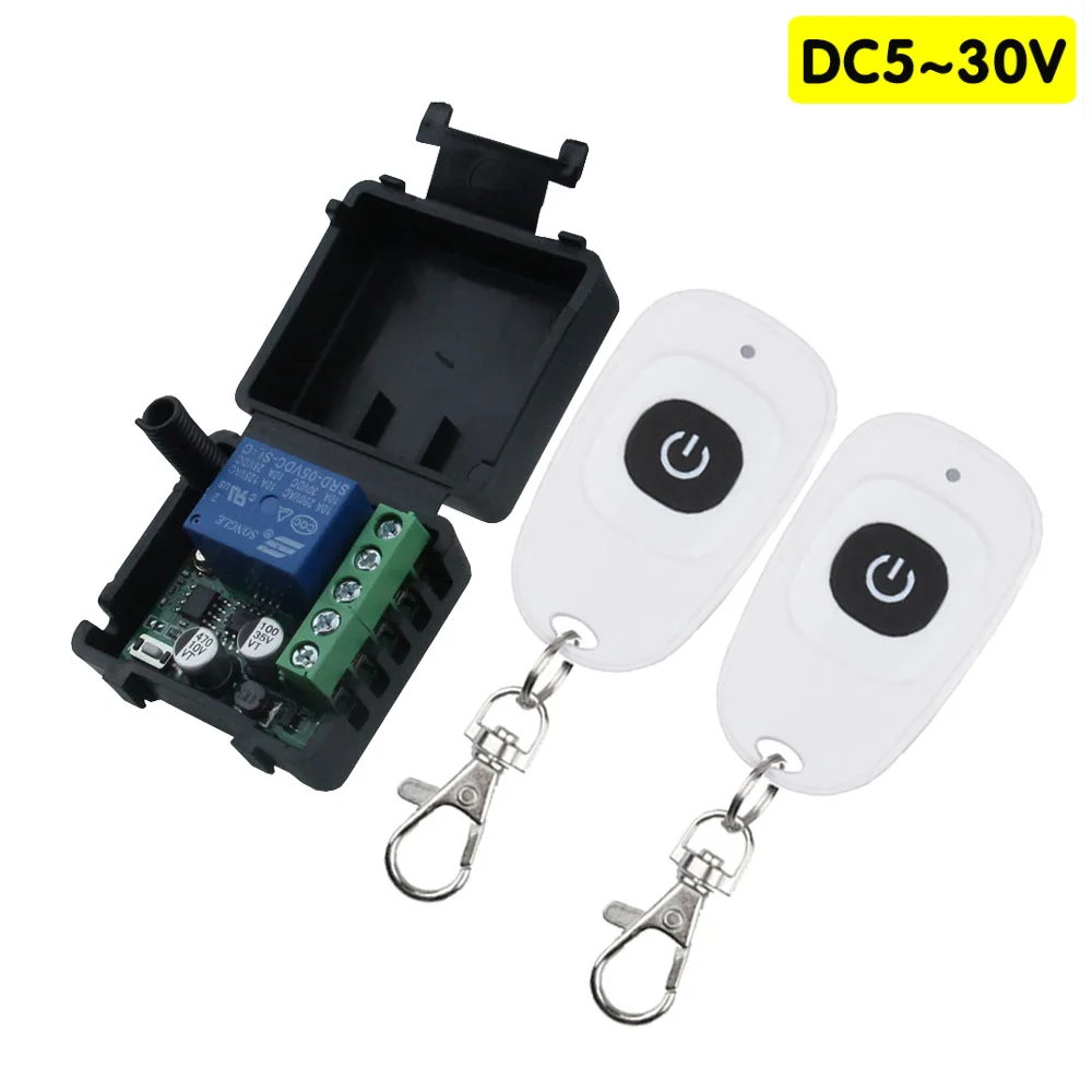 Wireless remote control switch 433mhz RF USB Lamp Fan Supply Battery  Charger Power Bank Adapter Controller on/off plug Cable - AliExpress