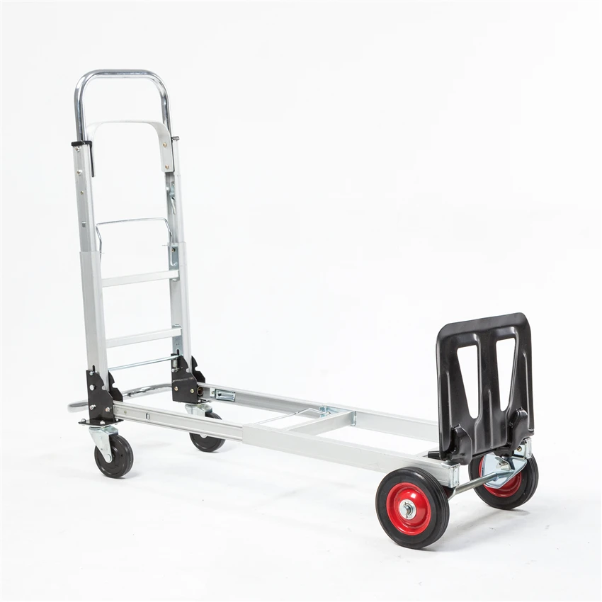 Kt-2020A Carrello Pieghevole Portatile Carrello Portabagagli Carrello Pieghevole Manuale Pieghevole Carrello Della Spesa Pesante Silenzioso Carrello A