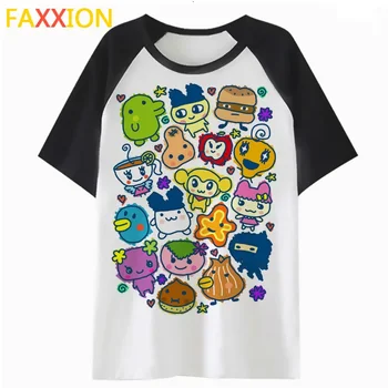 Tamagotchi Tama Friends t shirt tshirt tops graphic female kawaii cartoon harajuku t-shirt tee femme clothing women K4779 1