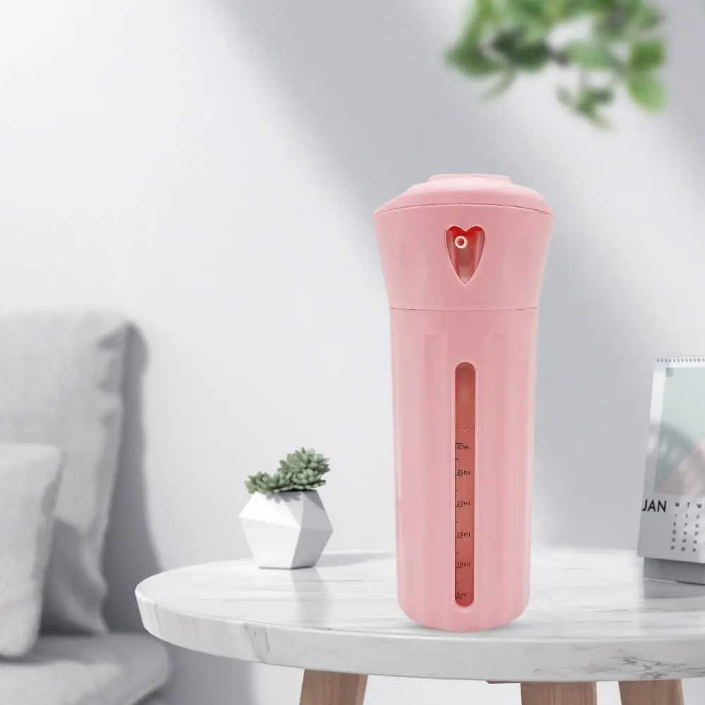 

30mlx4 Food Grade Portable Rotating Multipurpose Empty Shampoo Conditioner Body Wash Container Dispenser Bottle 4-in-1