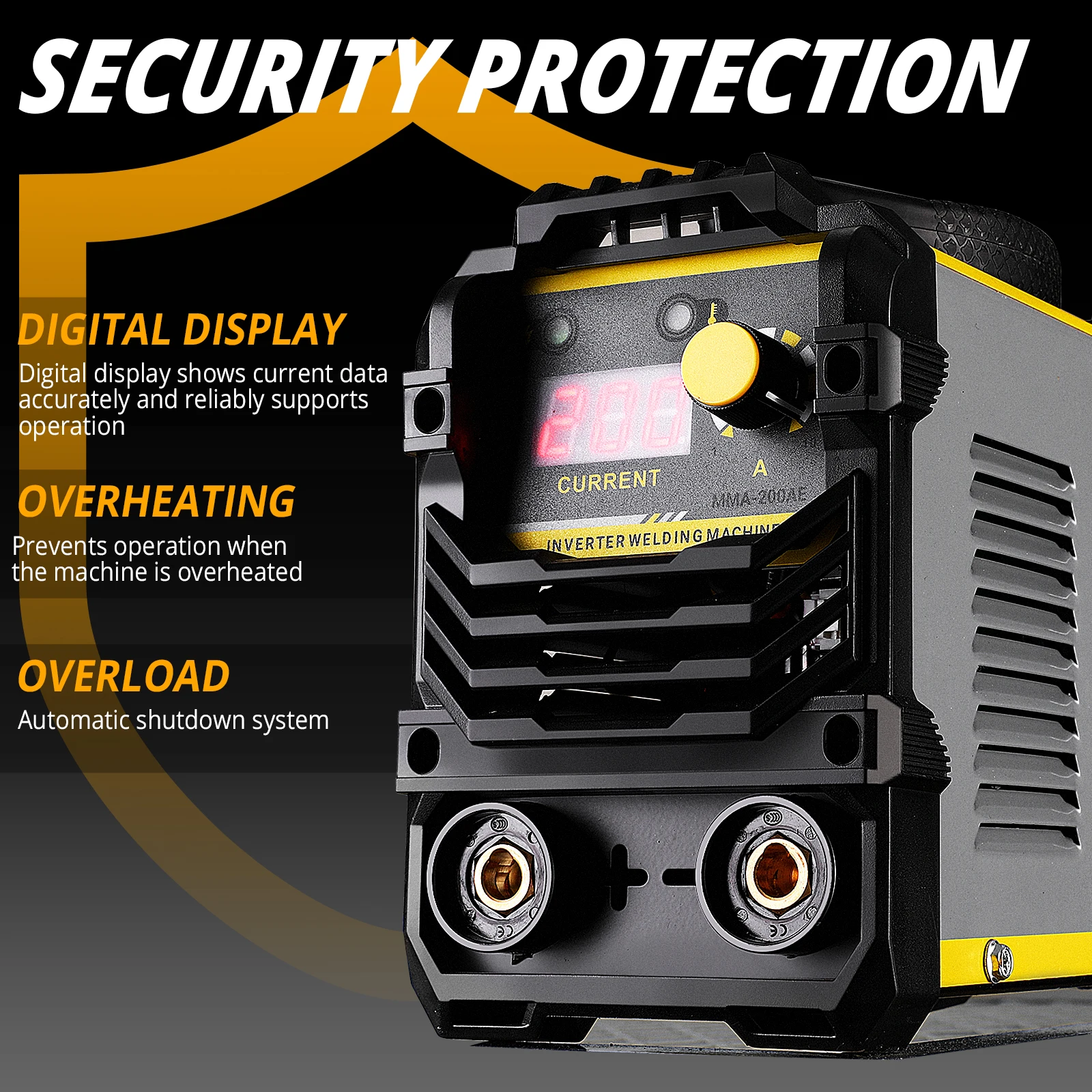 DEKO NEW MMA Series ARC Welder 220V IGBT MMA Welding Machine 160/200/250 for Home Beginner DC Inverter Lightweight Efficient 4